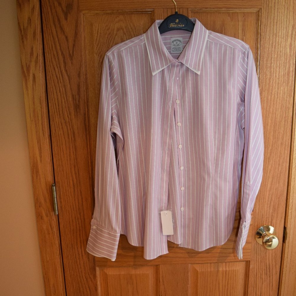 NWT Brooks Brothers Non-Iron Shirt Size 8